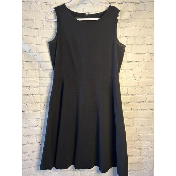 Talbots Dresses & Skirts - Talbots Black Sleeveless Wool Blend Women's Dress SZ L. NWOT.